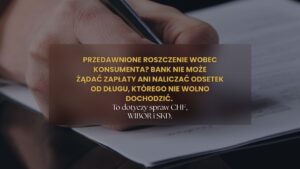 Przedawnione roszczenie