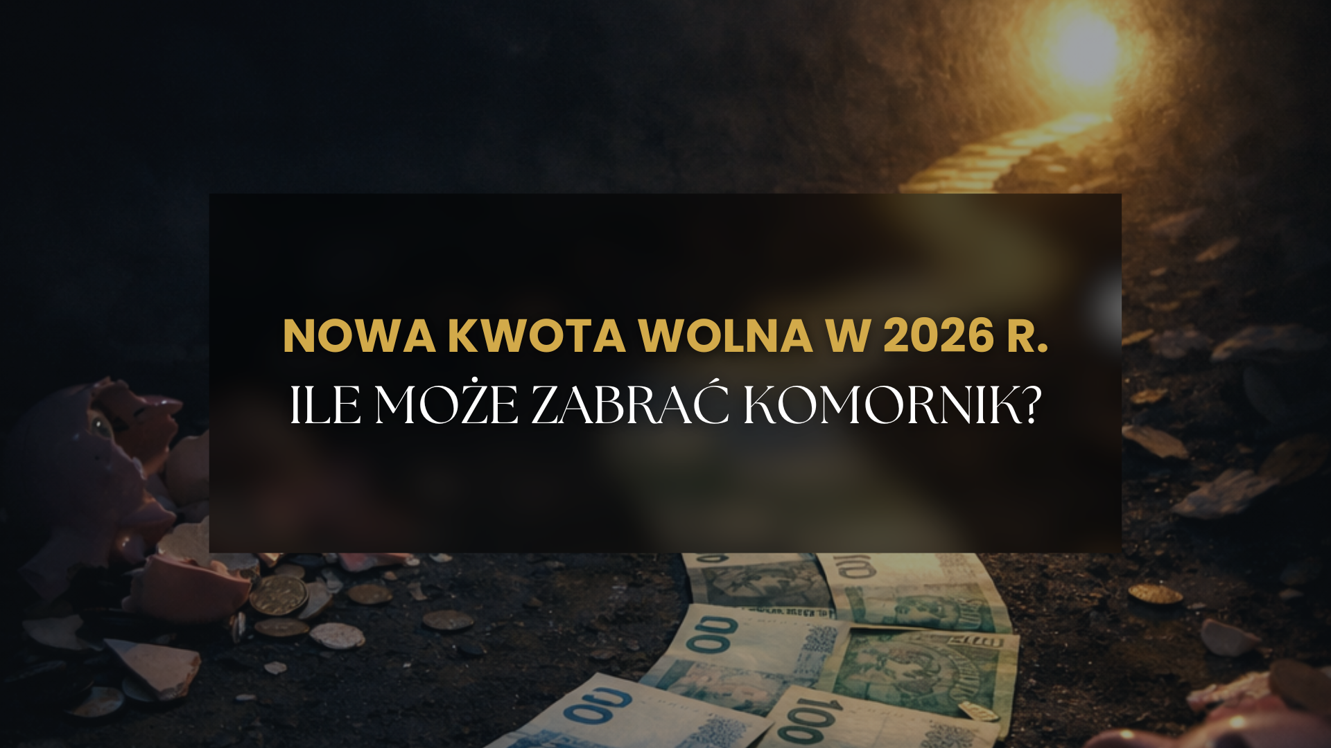 Komornik zajął konto bankowe – ile pieniedzy musi zostać na rachunku w 2026 roku